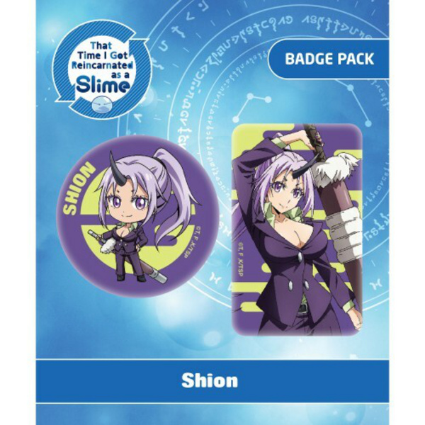 Shion - That Time I got Reincarnated as a Slime - Badge Pack - Pop Buddies