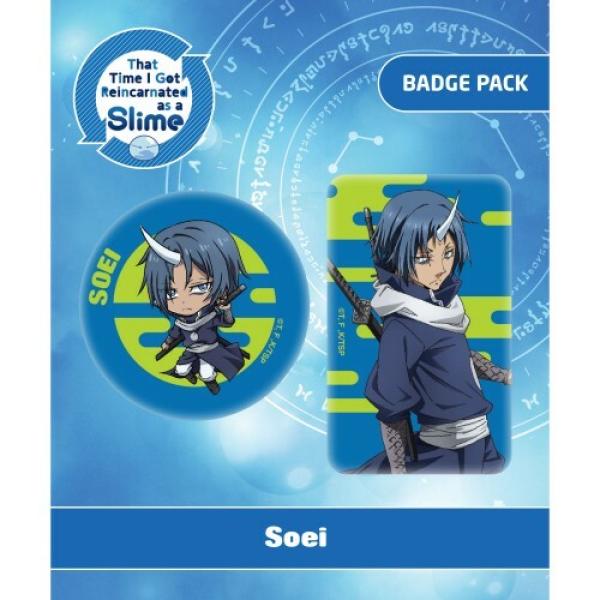 Souei - That Time I got Reincarnated as a Slime - Badge Pack - Pop Buddies