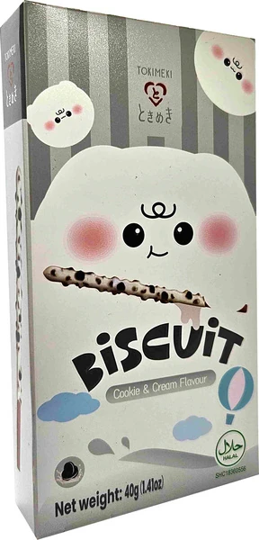 Kawaii Keks Sticks - Cookie & Cream von Tokimeki