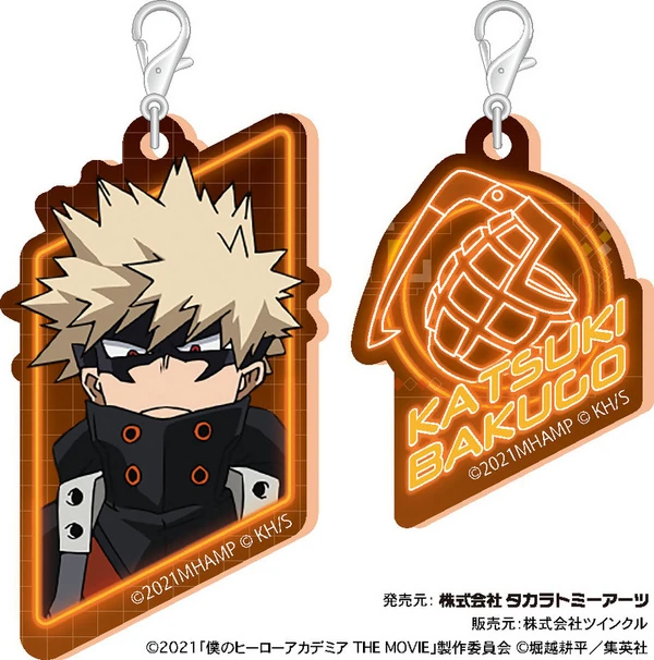 Katsuki Bakugo - My Hero Academia: World Heroes' Mission - Acrylanhänger (Acrymmetry Vol. 4) - Takaratomy Arts