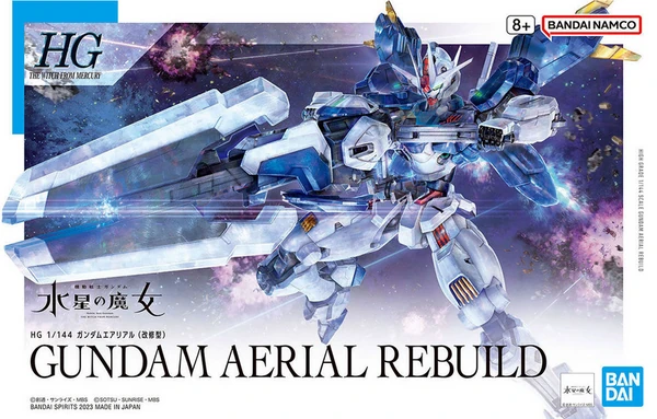 XVX-016RN Gundam Aerial Rebuild - Mobile Suit Gundam: The Witch From Mercury - HG 1/144 - Modelkit - Bandai Spirits