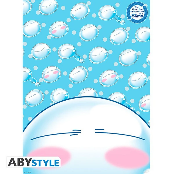 That Time I Got Reincarnated as a Slime - Poster Set - Chibi & Artwork von ABYStyle