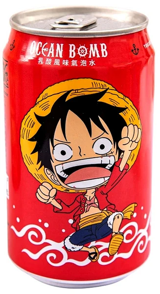 Ocean Bomb Limonade - Joghurt - Ruffy - Limitierte One Piece Edition (Inklusive 25 Cent Pfand) [EINWEG]