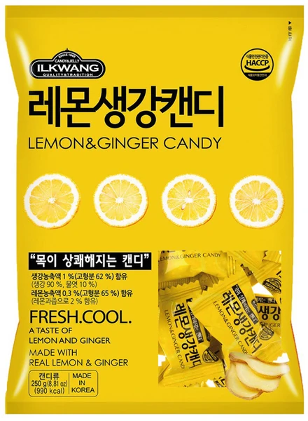 Koreanische Lemon Ginger Candy von ILKWANG