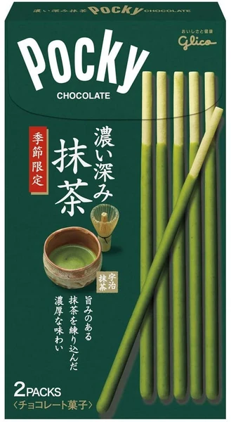 Pocky - Matcha - Doppelpack von GLICO