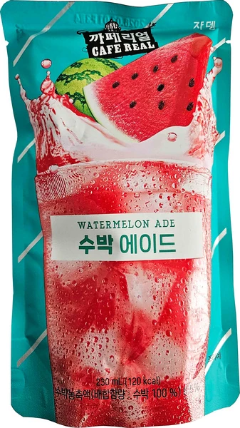 Koreanischer Wassermelonen Drink von CAFE REAL Jardin [EINWEG]