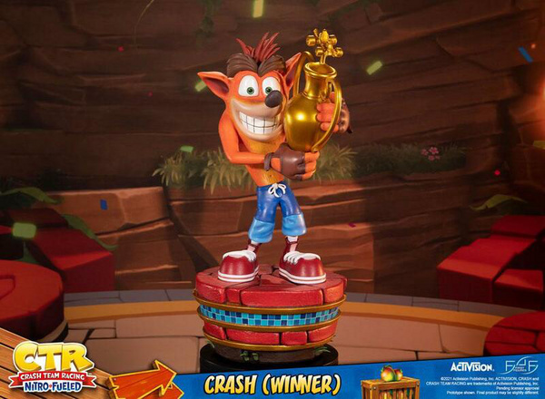 Crash (Winner) - Crash Team Racing Nitro-Fueled - First 4 Figures