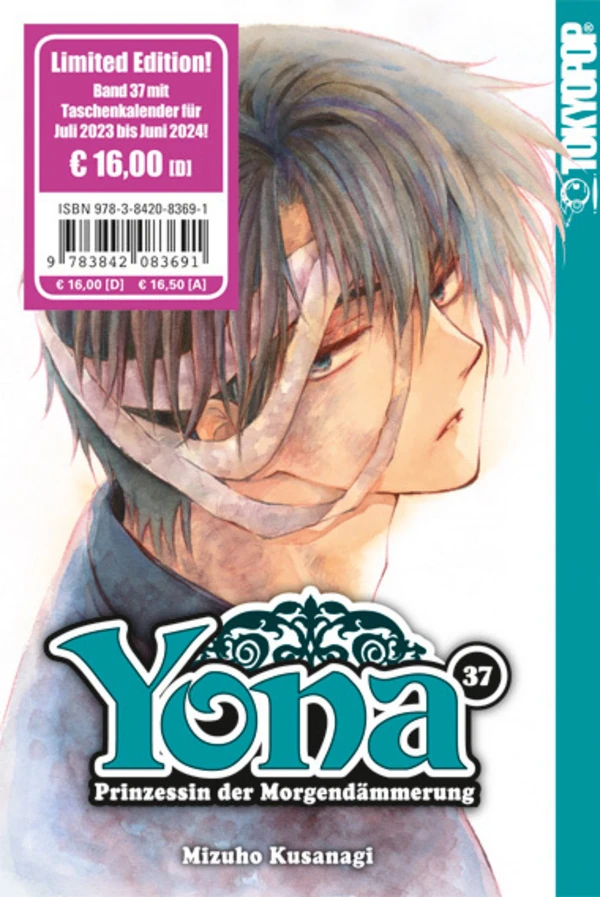 Yona Prinzessin der Morgendämmerung - Tokyopop - Band 37 (Limited Edition)