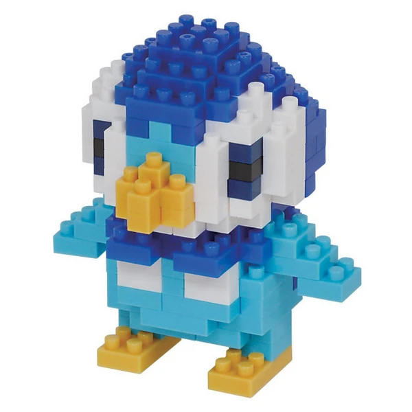 Plinfa Piplup Tiplouf - Pokémon // Mini series NANOBLOCK - NBPM-079