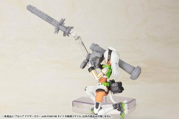 Arsia Another Color und FGM148 Type Anti-Tank Missile - Frame Arms Girl Model Kit - Kotobukiya