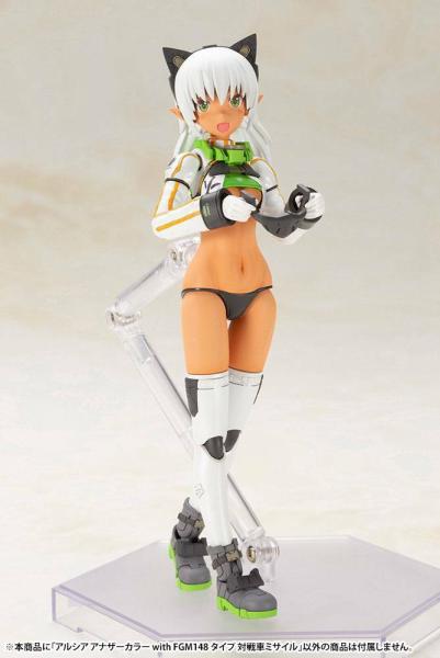 Arsia Another Color und FGM148 Type Anti-Tank Missile - Frame Arms Girl Model Kit - Kotobukiya