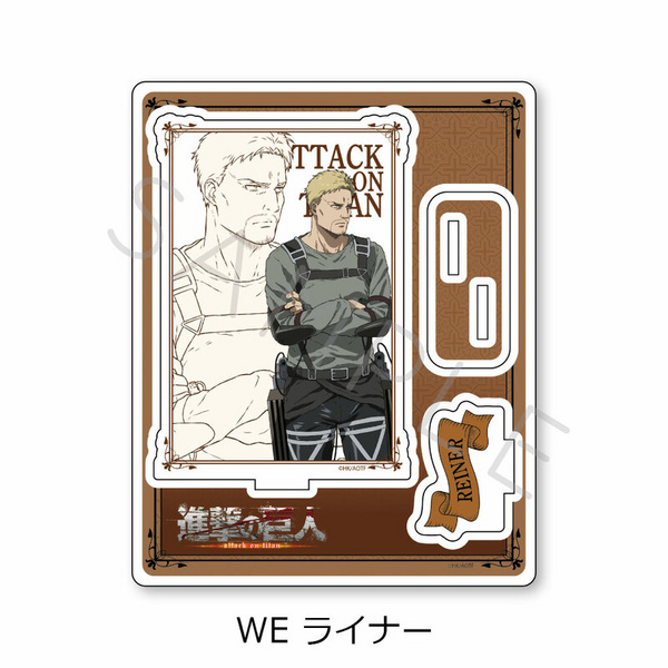 Reiner Braun - Attack on Titan: The Final Season Vol. 9 - Acrylaufsteller - Sync Innovation