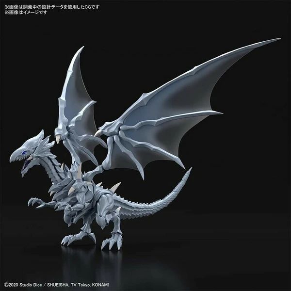 Weißer Drache mit eiskaltem Blick - Yu-Gi-Oh! Figure-rise Standard Amplified Model Kit - Bandai Spirits