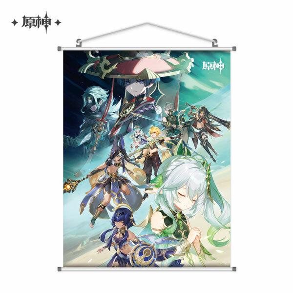 Genshin Impact (Theme Tapestry) - King Deshret and the Three Magi - Wallscroll - miHoYo