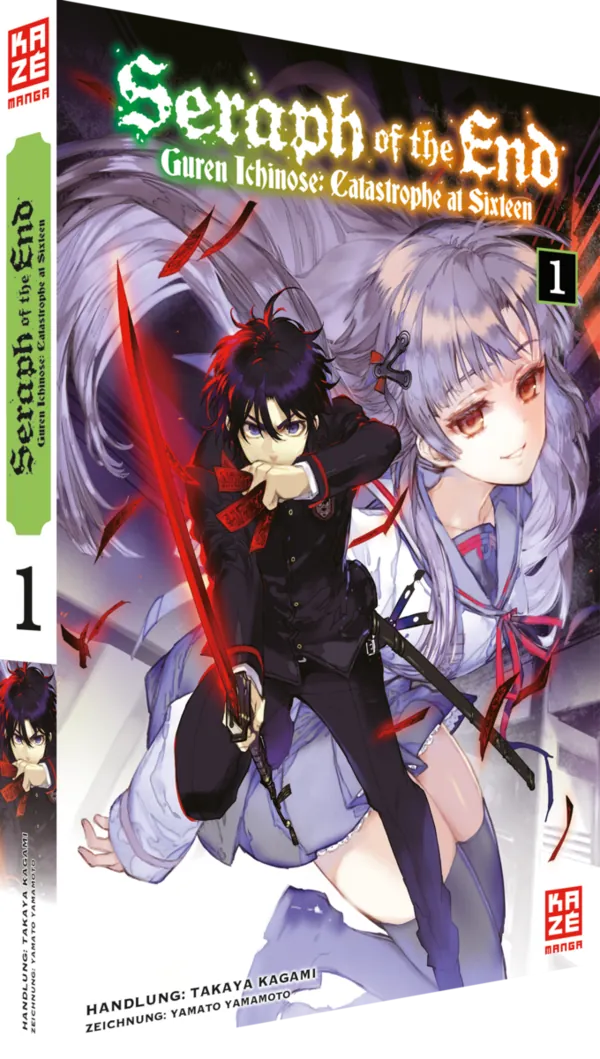 Seraph of the End – Guren Ichinose- Catastrophe at Sixteen - Kaze - Band 01