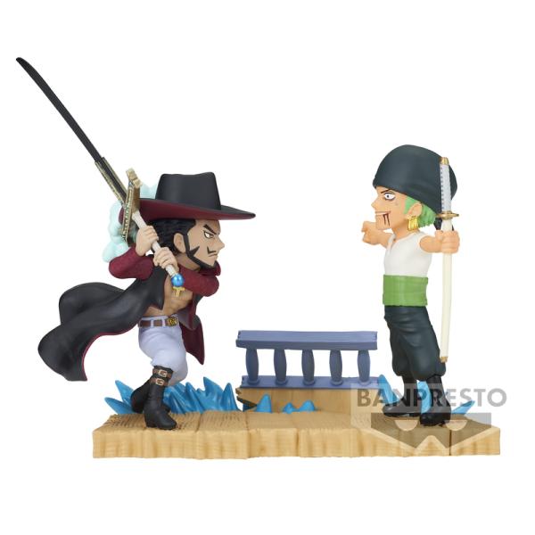 Lorenor Zorro vs. Mihawk Dulacre / Falkenauge - One Piece - WCF Log Stories - Banpresto