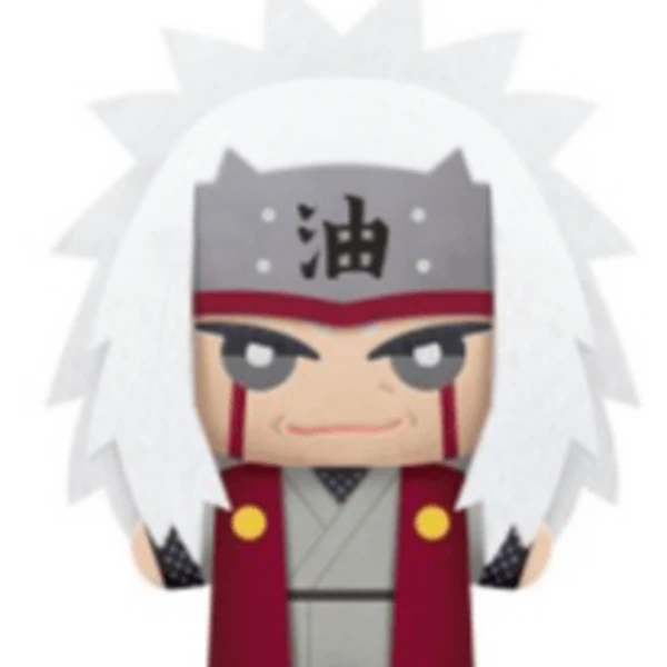 Jiraiya - Naruto Shippuden - Plüschfigur (Tomonui Series Vol. 1) - Banpresto