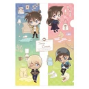 Shinichi, Ran, Heiji & Toru (Version B) - Detektiv Conan - Clear File / Aktenhülle A4 - CRUX