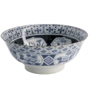 Ramen Bowl - Madori-Bishi-Botan - Blau von Tokyo Design Studio (1300ml)